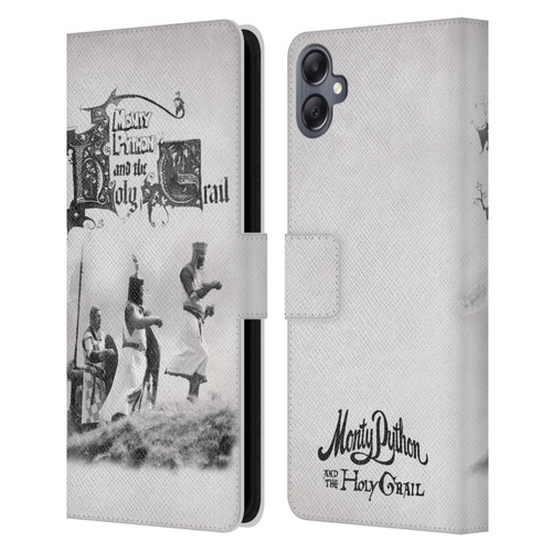 Monty Python Key Art Holy Grail Leather Book Wallet Case Cover For Samsung Galaxy A05