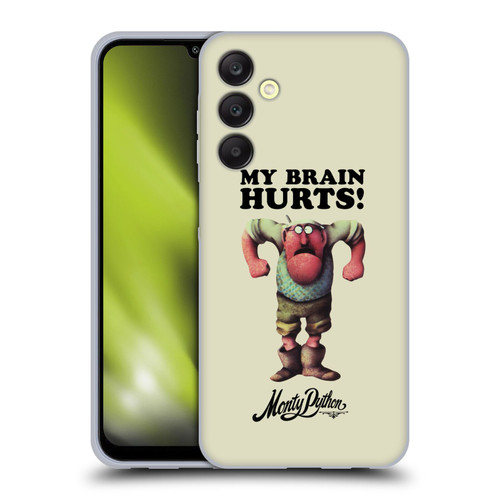 Monty Python Key Art My Brain Hurts Soft Gel Case for Samsung Galaxy A25 5G