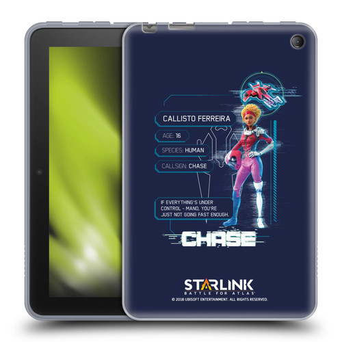 Starlink Battle for Atlas Character Art Chase Soft Gel Case for Amazon Fire 7 2022