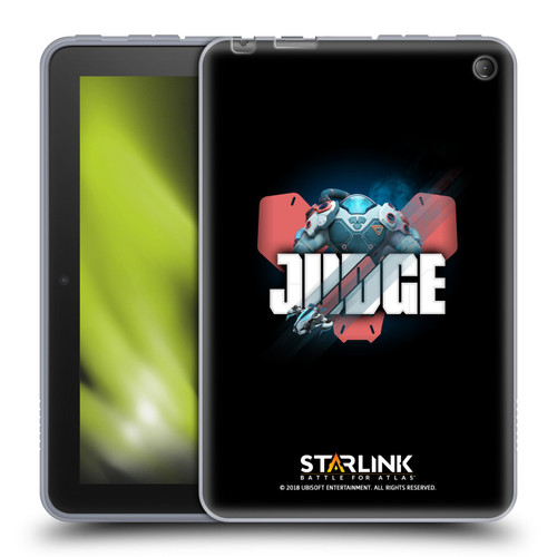 Starlink Battle for Atlas Character Art Judge Soft Gel Case for Amazon Fire 7 2022