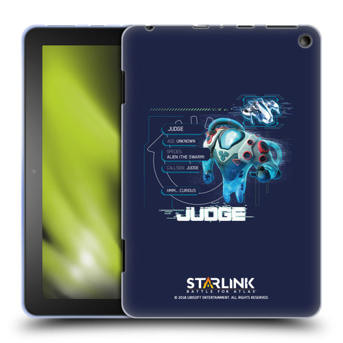 Starlink Battle for Atlas Character Art Judge 2 Soft Gel Case for Amazon Fire HD 8/Fire HD 8 Plus 2020
