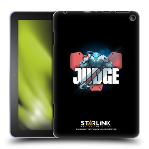 Starlink Battle for Atlas Character Art Judge Soft Gel Case for Amazon Fire HD 8/Fire HD 8 Plus 2020