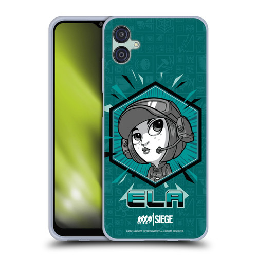Tom Clancy's Rainbow Six Siege Chibi Operators Ela Soft Gel Case for Samsung Galaxy M04 5G / A04e