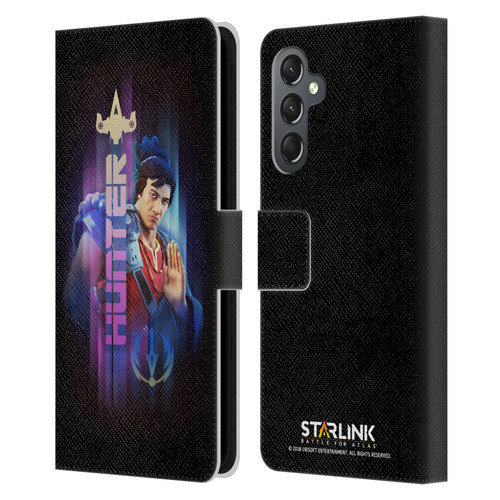Starlink Battle for Atlas Character Art Hunter Hakka Leather Book Wallet Case Cover For Samsung Galaxy A25 5G