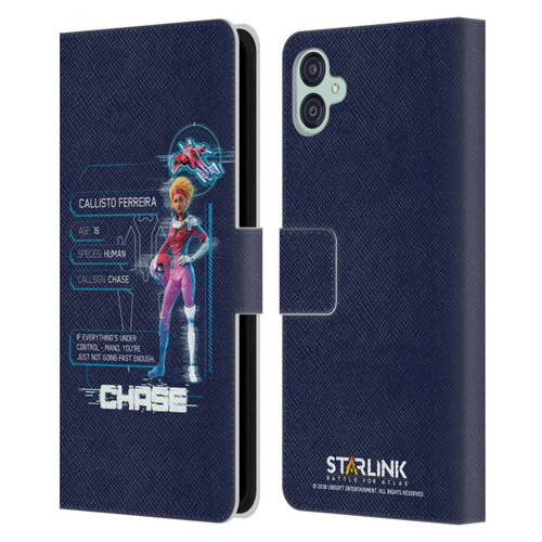 Starlink Battle for Atlas Character Art Chase Leather Book Wallet Case Cover For Samsung Galaxy M04 5G / A04e