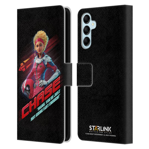 Starlink Battle for Atlas Character Art Calisto Chase Da Silva Leather Book Wallet Case Cover For Samsung Galaxy M14 5G