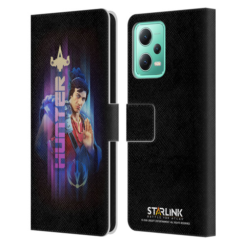 Starlink Battle for Atlas Character Art Hunter Hakka Leather Book Wallet Case Cover For Xiaomi Redmi Note 12 5G