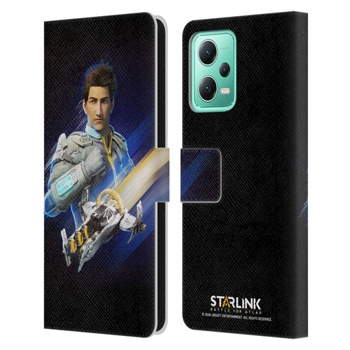 Starlink Battle for Atlas Character Art Mason Arana Leather Book Wallet Case Cover For Xiaomi Redmi Note 12 5G