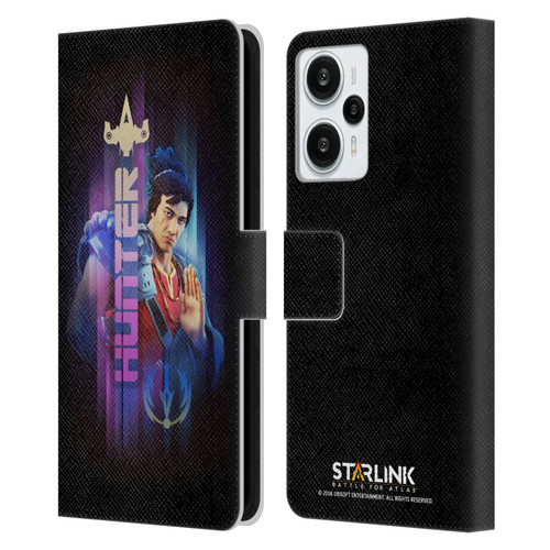 Starlink Battle for Atlas Character Art Hunter Hakka Leather Book Wallet Case Cover For Xiaomi Redmi Note 12T