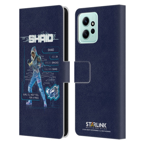 Starlink Battle for Atlas Character Art Shaid 2 Leather Book Wallet Case Cover For Xiaomi Redmi 12
