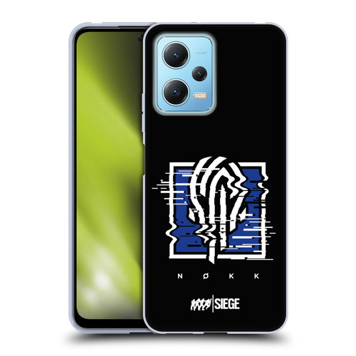 Tom Clancy's Rainbow Six Siege Icons Nokk Soft Gel Case for Xiaomi Redmi Note 12 5G