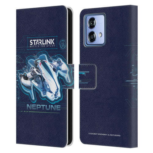 Starlink Battle for Atlas Starships Neptune Leather Book Wallet Case Cover For Motorola Moto G84 5G