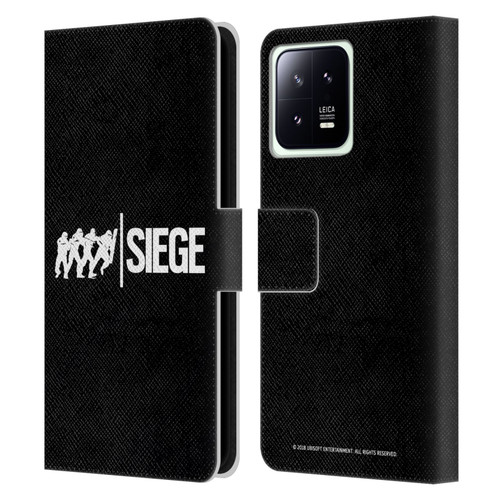 Tom Clancy's Rainbow Six Siege Logos Attack Leather Book Wallet Case Cover For Xiaomi 13 5G