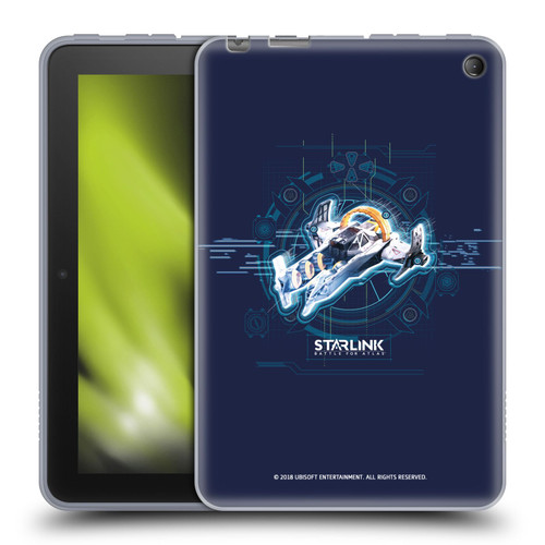 Starlink Battle for Atlas Starships Zenith Soft Gel Case for Amazon Fire 7 2022