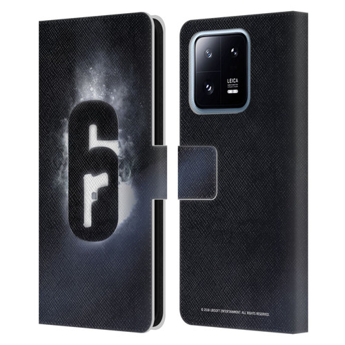 Tom Clancy's Rainbow Six Siege Logos Glow Leather Book Wallet Case Cover For Xiaomi 13 Pro 5G