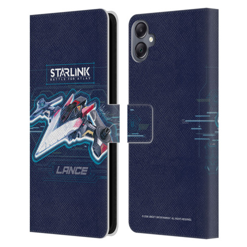 Starlink Battle for Atlas Starships Lance Leather Book Wallet Case Cover For Samsung Galaxy A05