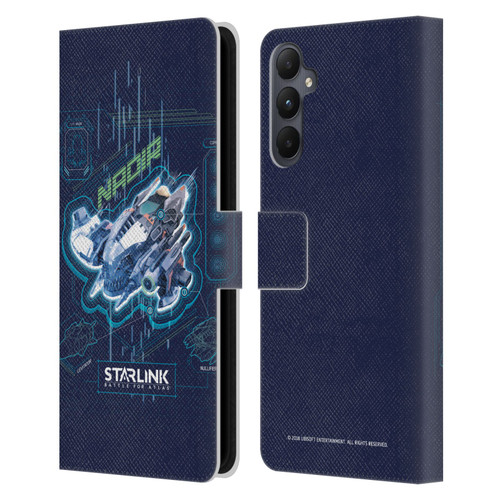 Starlink Battle for Atlas Starships Nadir Leather Book Wallet Case Cover For Samsung Galaxy A05s
