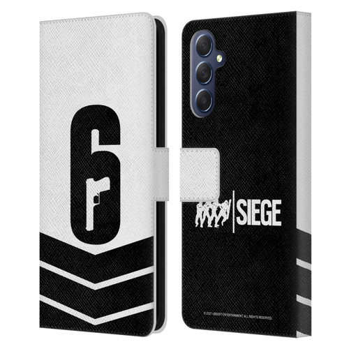 Tom Clancy's Rainbow Six Siege Logo Art Esport Jersey Leather Book Wallet Case Cover For Samsung Galaxy M54 5G