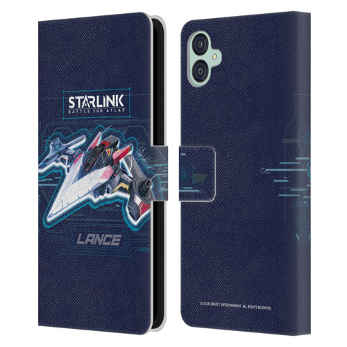 Starlink Battle for Atlas Starships Lance Leather Book Wallet Case Cover For Samsung Galaxy M04 5G / A04e