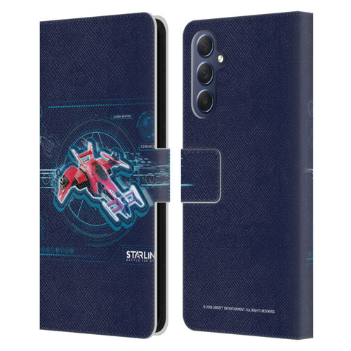 Starlink Battle for Atlas Starships Pulse Leather Book Wallet Case Cover For Samsung Galaxy M54 5G