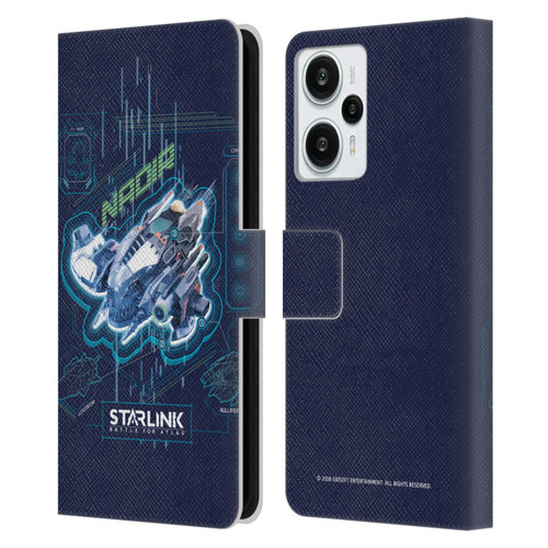 Starlink Battle for Atlas Starships Nadir Leather Book Wallet Case Cover For Xiaomi Redmi Note 12T