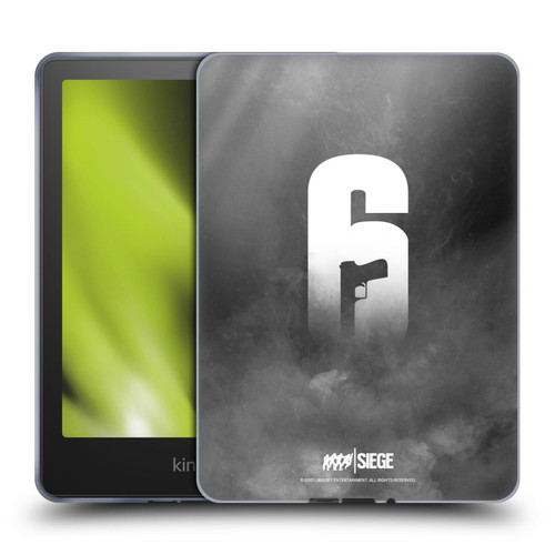 Tom Clancy's Rainbow Six Siege Logo Art Smoke Soft Gel Case for Amazon Kindle Paperwhite 5 (2021)