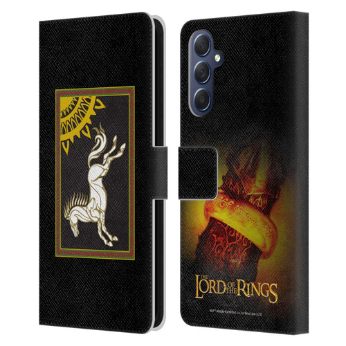 The Lord Of The Rings The Fellowship Of The Ring Graphics Flag Of Rohan Leather Book Wallet Case Cover For Samsung Galaxy M54 5G