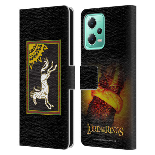 The Lord Of The Rings The Fellowship Of The Ring Graphics Flag Of Rohan Leather Book Wallet Case Cover For Xiaomi Redmi Note 12 5G