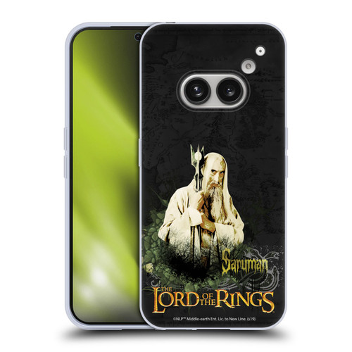 The Lord Of The Rings The Fellowship Of The Ring Character Art Saruman Soft Gel Case for Nothing Phone (2a)