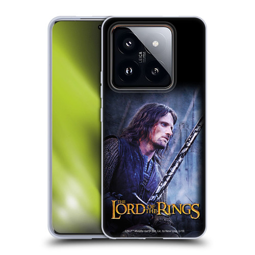 The Lord Of The Rings The Two Towers Character Art Aragorn Soft Gel Case for Xiaomi 14 Pro