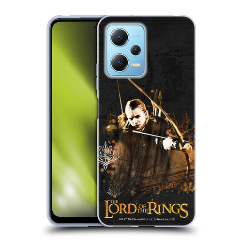 The Lord Of The Rings The Fellowship Of The Ring Character Art Legolas Soft Gel Case for Xiaomi Redmi Note 12 5G