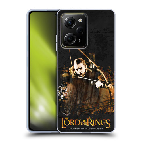 The Lord Of The Rings The Fellowship Of The Ring Character Art Legolas Soft Gel Case for Xiaomi Redmi Note 12 Pro 5G