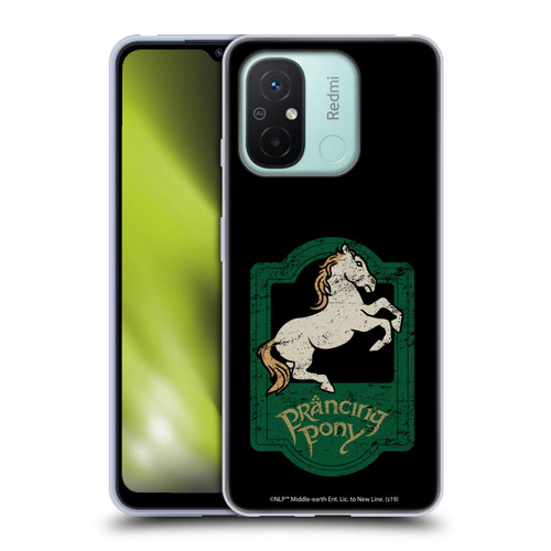 The Lord Of The Rings The Fellowship Of The Ring Graphics Prancing Pony Soft Gel Case for Xiaomi Redmi 12C