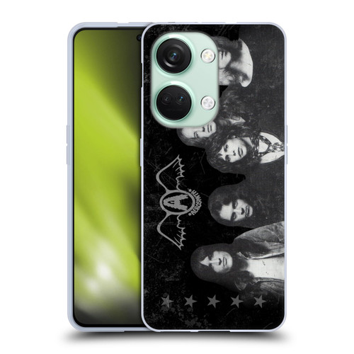 Aerosmith Black And White Vintage Photo Soft Gel Case for OnePlus Nord 3 5G