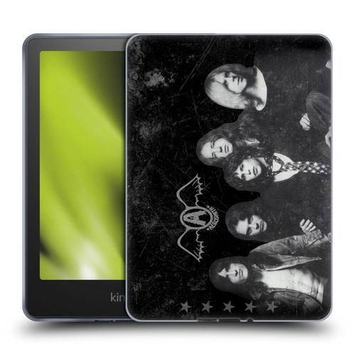 Aerosmith Black And White Vintage Photo Soft Gel Case for Amazon Kindle Paperwhite 5 (2021)