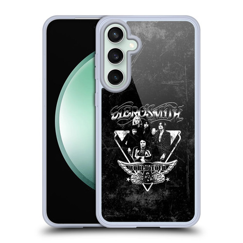 Aerosmith Black And White World Tour Soft Gel Case for Samsung Galaxy S23 FE 5G