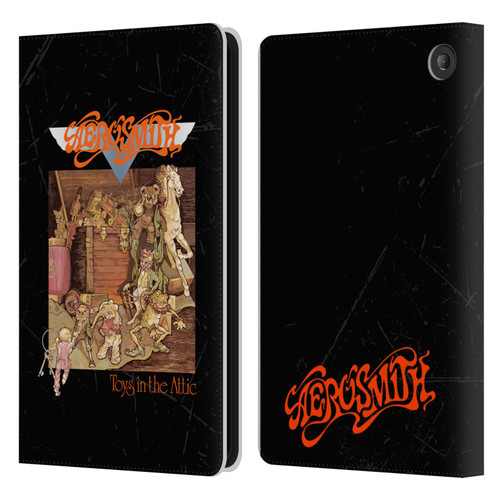 Aerosmith Classics Toys In The Attic Leather Book Wallet Case Cover For Amazon Fire 7 2022