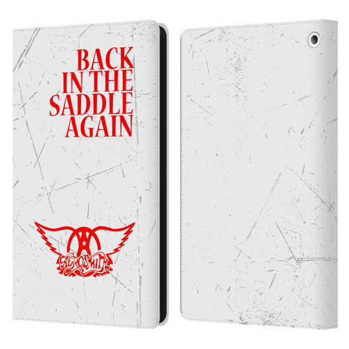 Aerosmith Classics Back In The Saddle Again Leather Book Wallet Case Cover For Amazon Fire HD 8/Fire HD 8 Plus 2020