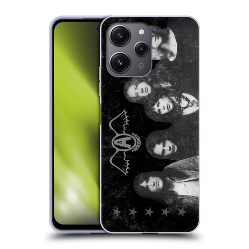 Aerosmith Black And White Vintage Photo Soft Gel Case for Xiaomi Redmi 12