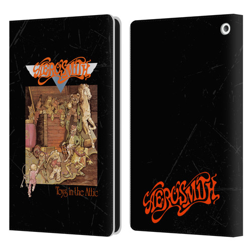 Aerosmith Classics Toys In The Attic Leather Book Wallet Case Cover For Amazon Fire HD 8/Fire HD 8 Plus 2020