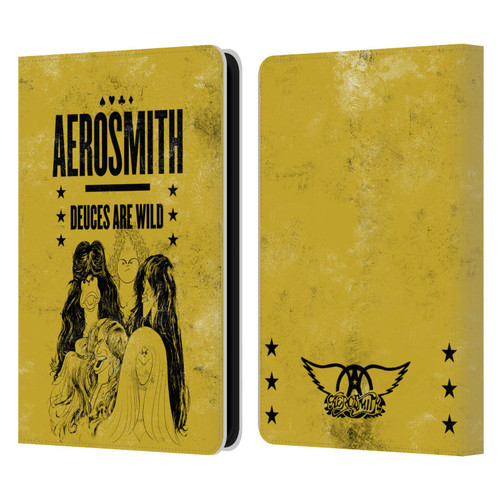 Aerosmith Classics Deuces Are Wild Leather Book Wallet Case Cover For Amazon Kindle 11th Gen 6in 2022