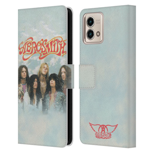 Aerosmith Classics Logo Decal Leather Book Wallet Case Cover For Motorola Moto G Stylus 5G 2023