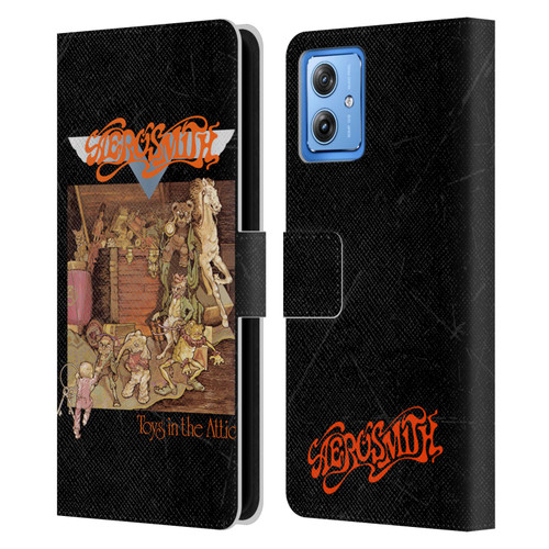 Aerosmith Classics Toys In The Attic Leather Book Wallet Case Cover For Motorola Moto G54 5G