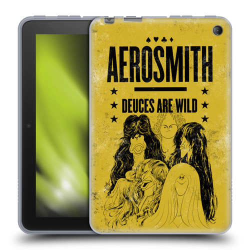 Aerosmith Classics Deuces Are Wild Soft Gel Case for Amazon Fire 7 2022