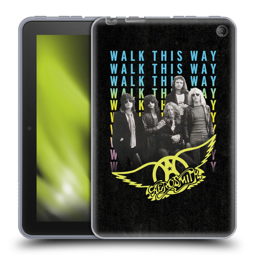 Aerosmith Classics Walk This Way Soft Gel Case for Amazon Fire 7 2022