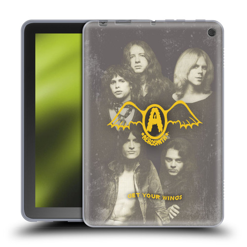 Aerosmith Classics Get Your Wings Soft Gel Case for Amazon Fire HD 8/Fire HD 8 Plus 2020