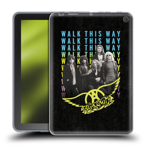 Aerosmith Classics Walk This Way Soft Gel Case for Amazon Fire HD 8/Fire HD 8 Plus 2020