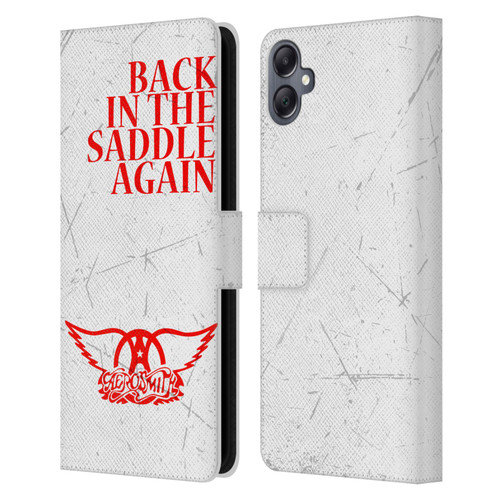 Aerosmith Classics Back In The Saddle Again Leather Book Wallet Case Cover For Samsung Galaxy A05
