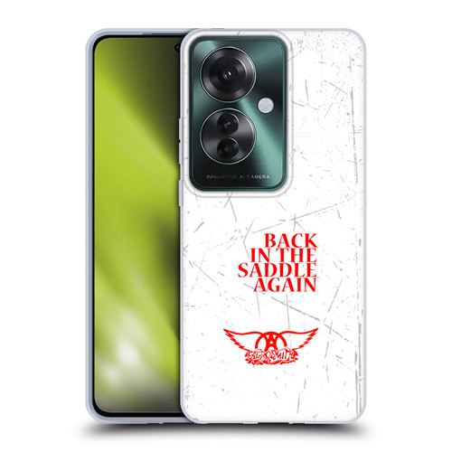 Aerosmith Classics Back In The Saddle Again Soft Gel Case for OPPO Reno11 F 5G / F25 Pro 5G