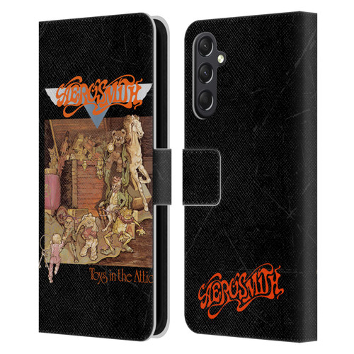 Aerosmith Classics Toys In The Attic Leather Book Wallet Case Cover For Samsung Galaxy A24 4G / M34 5G